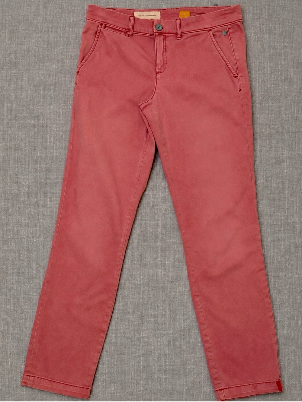 Anthropologie Pilcro et les Surplus Coral Pink Chino Pants Size 27